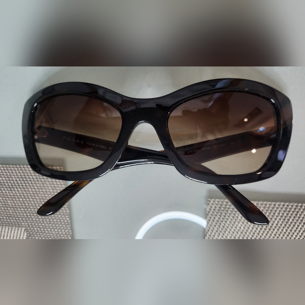 Prada Dark Brown Sunglasses with Case - Picture 11 of 16